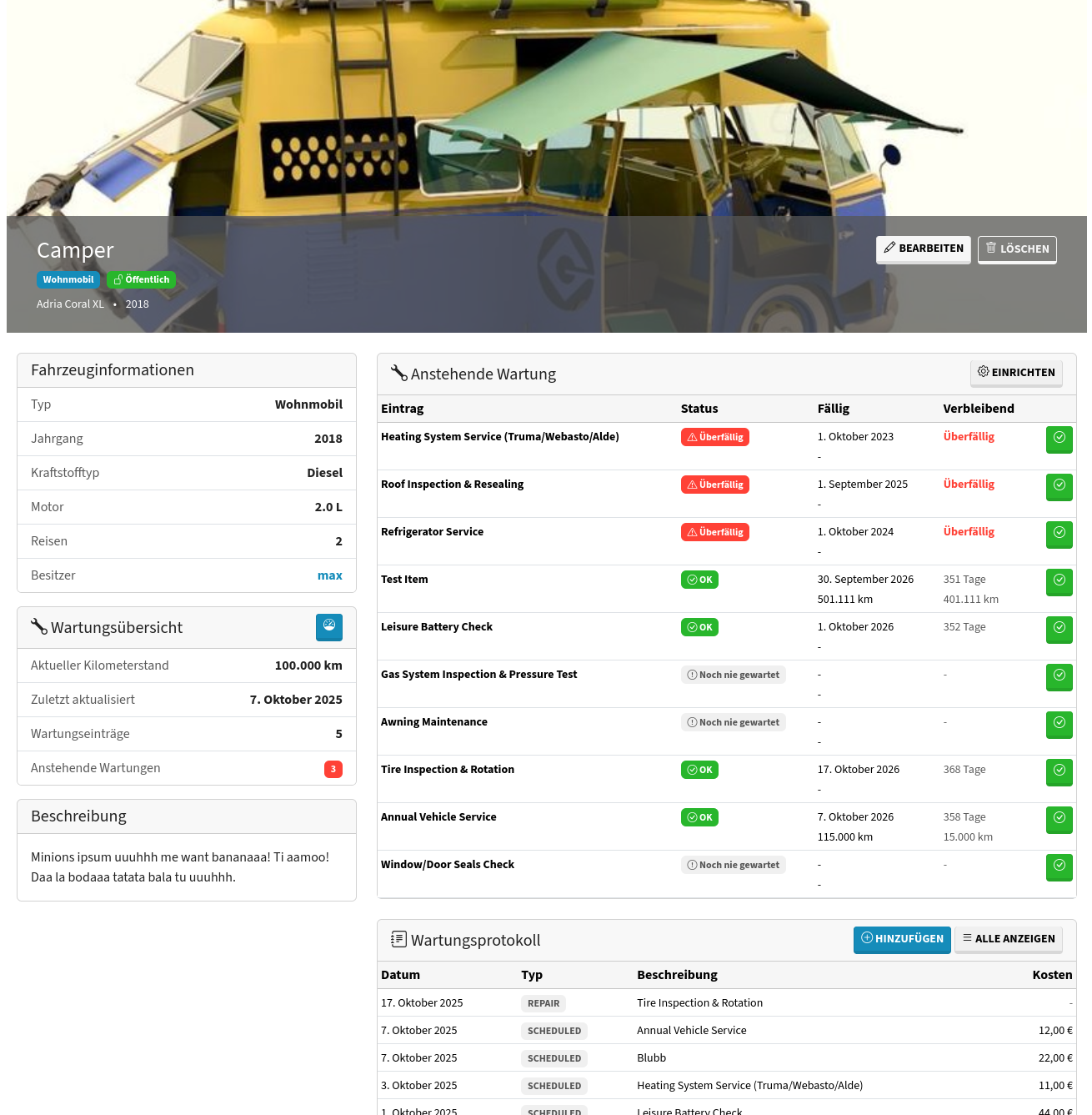 Vehicle Details
